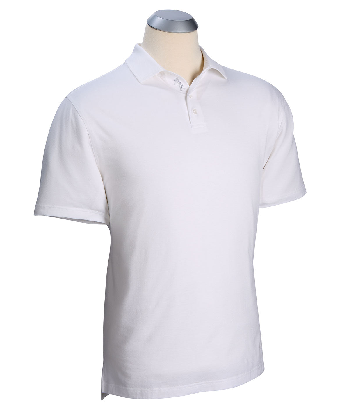 Signature Liquid Stretch Cotton Short-Sleeve Polo Shirt