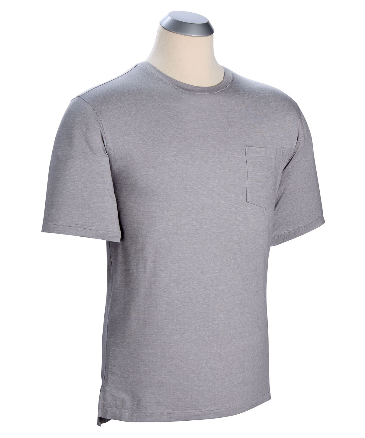Signature Pima Cotton Stretch Short-Sleeve Crew Neck T-Shirt
