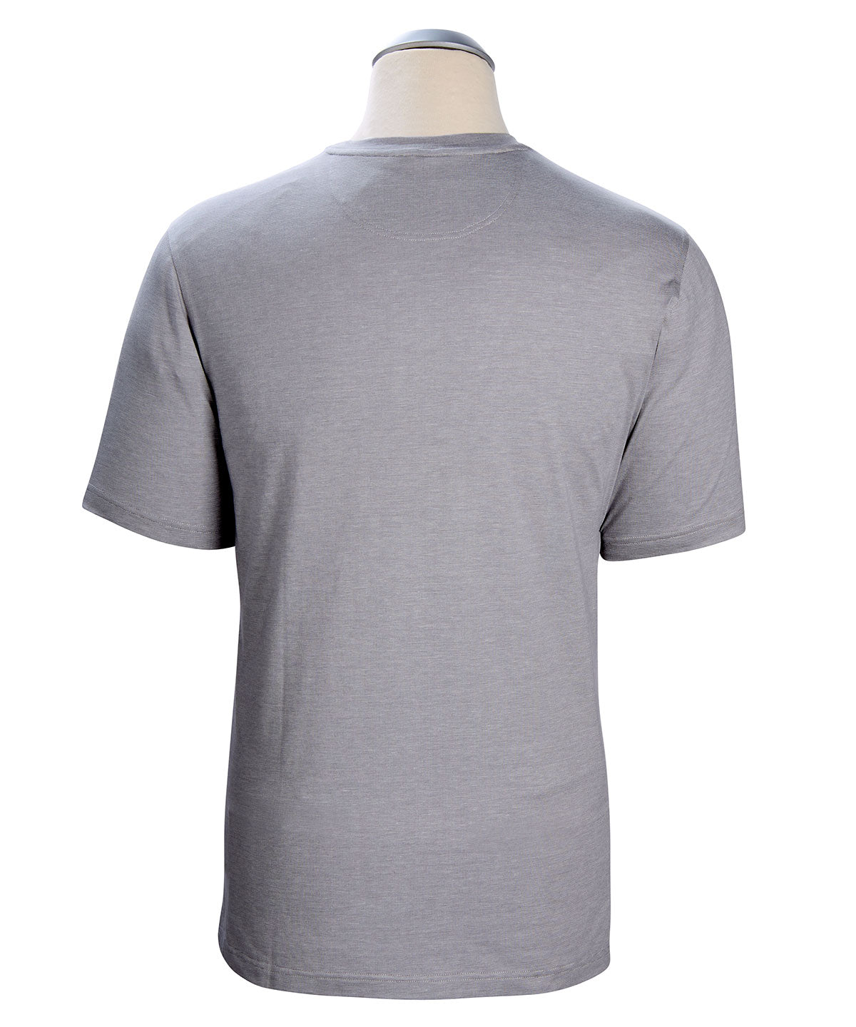 Signature Pima Cotton Stretch Short-Sleeve Crew Neck T-Shirt