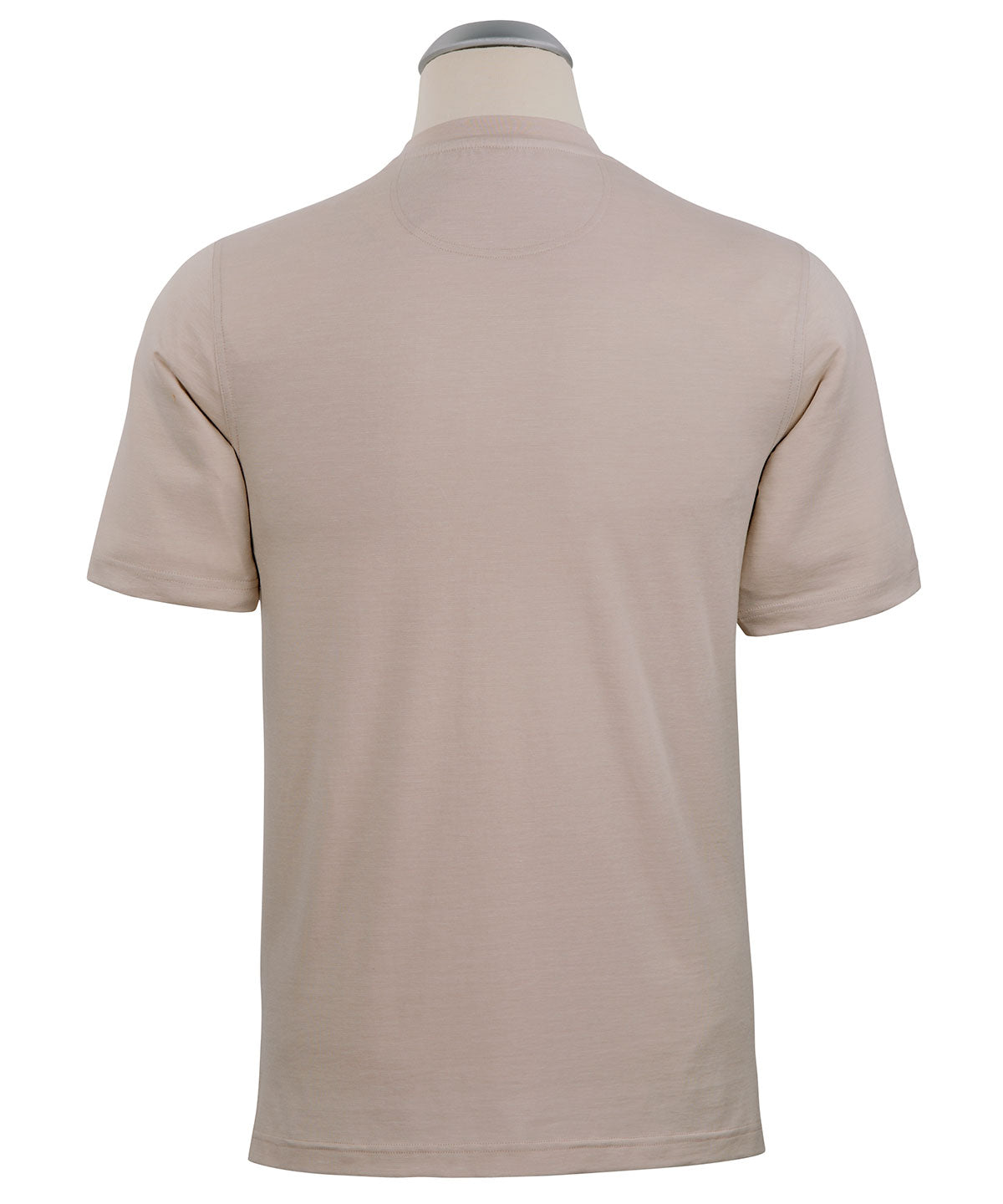 Signature Pima Cotton Stretch Short-Sleeve Crew Neck T-Shirt