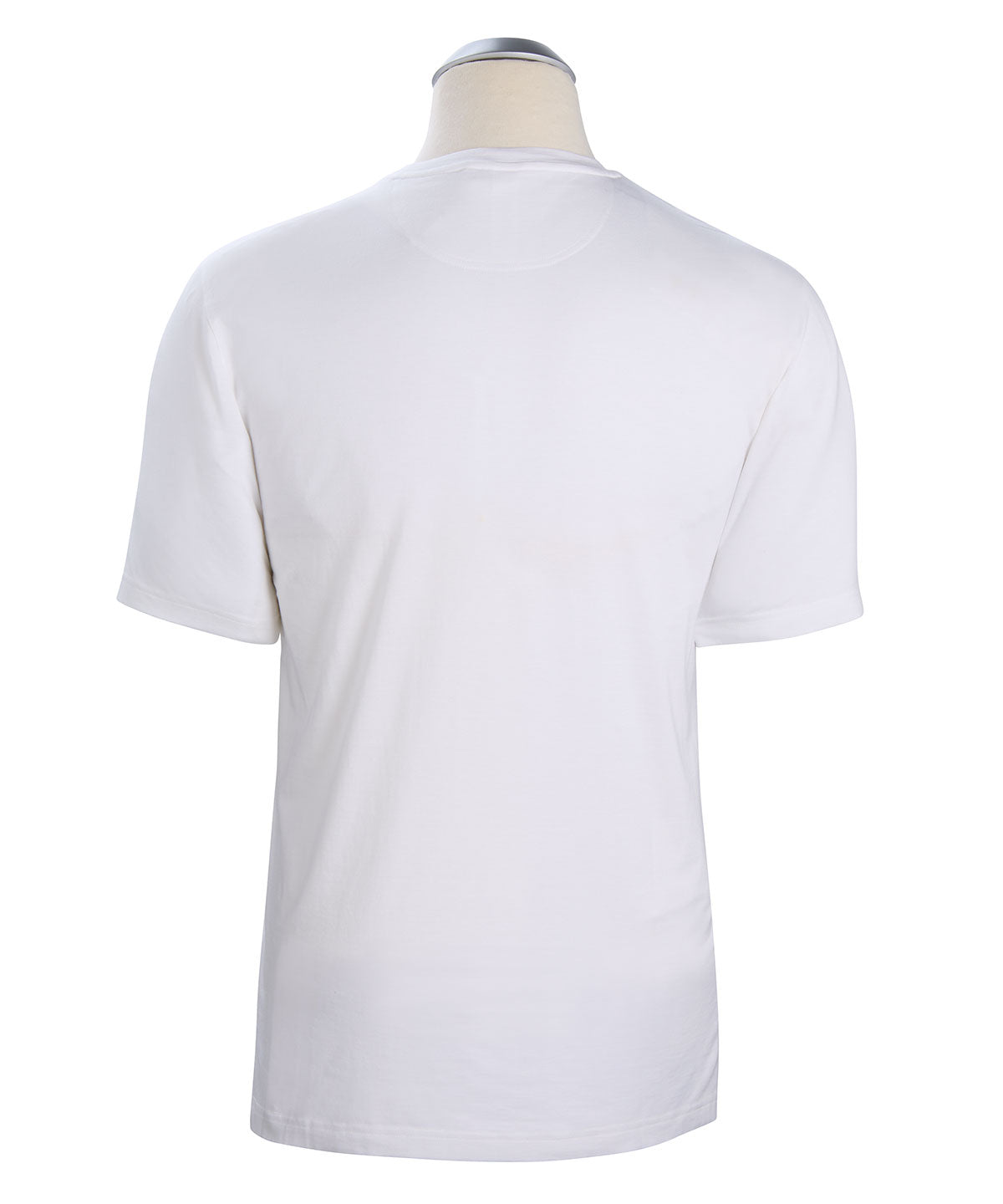Signature Pima Cotton Stretch Short-Sleeve Crew Neck T-Shirt