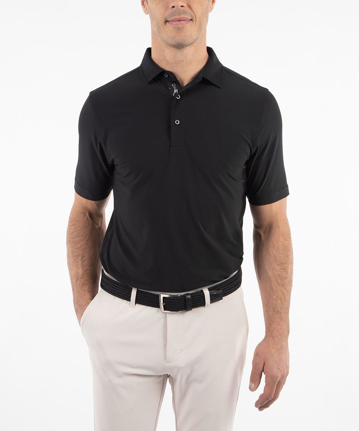 Performance Jersey Balata Print Polo