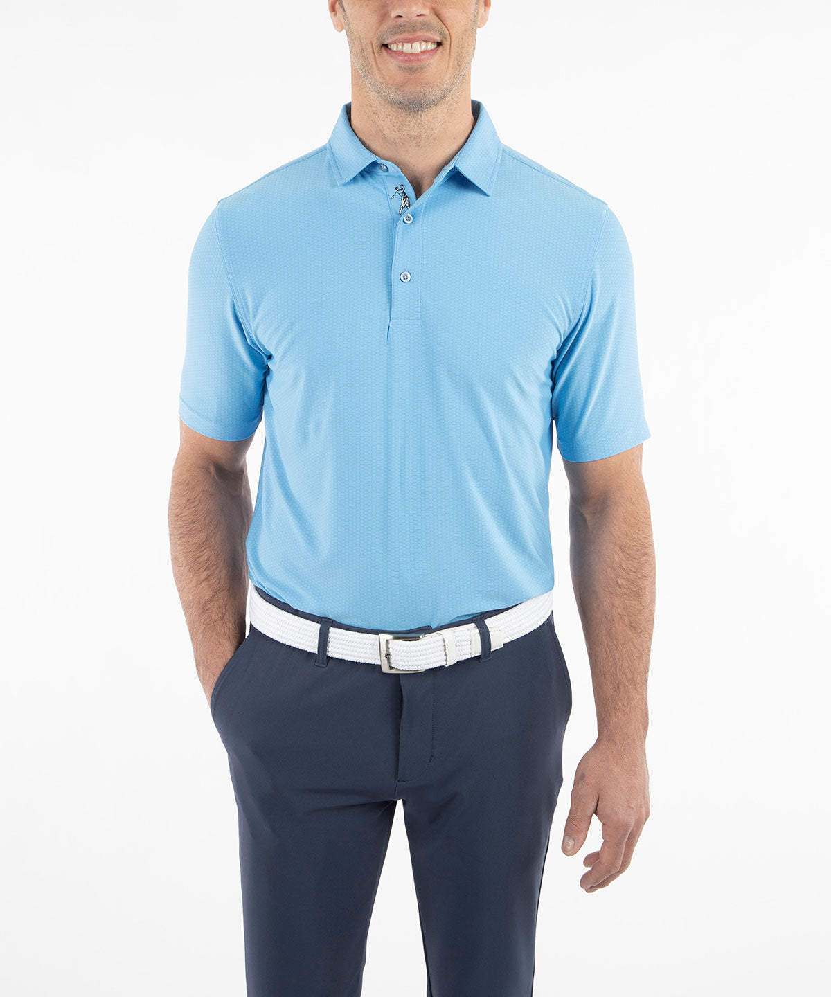 Performance Jersey Balata Print Polo