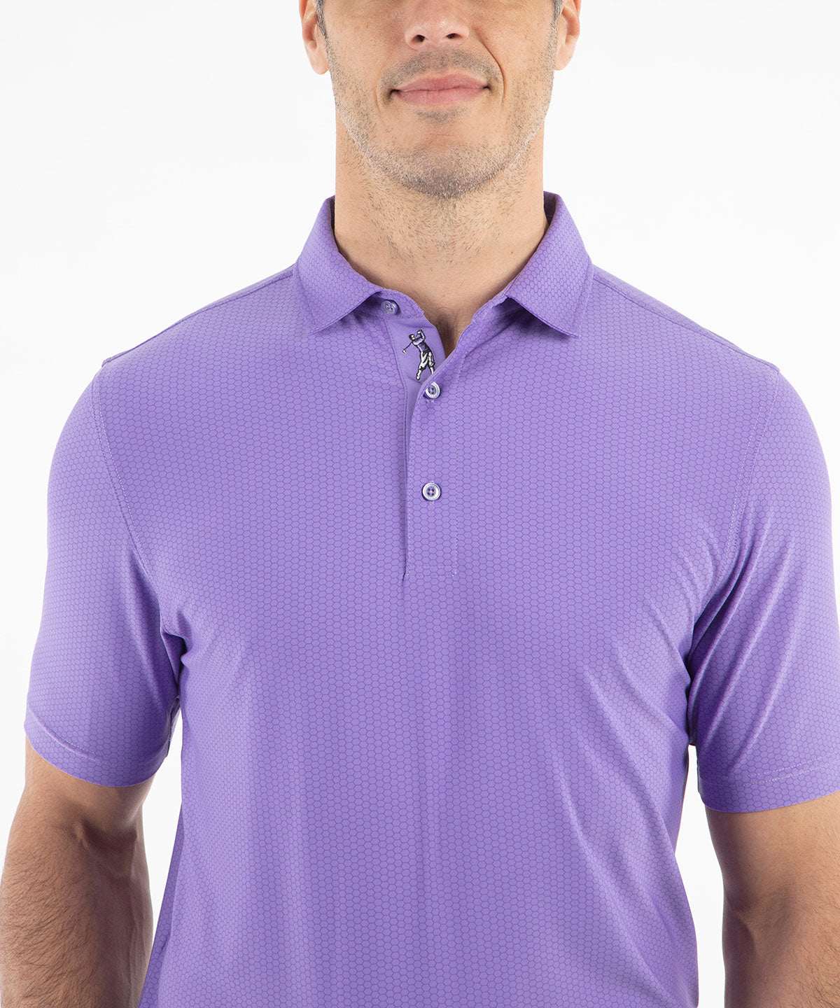 Performance Jersey Balata Print Polo