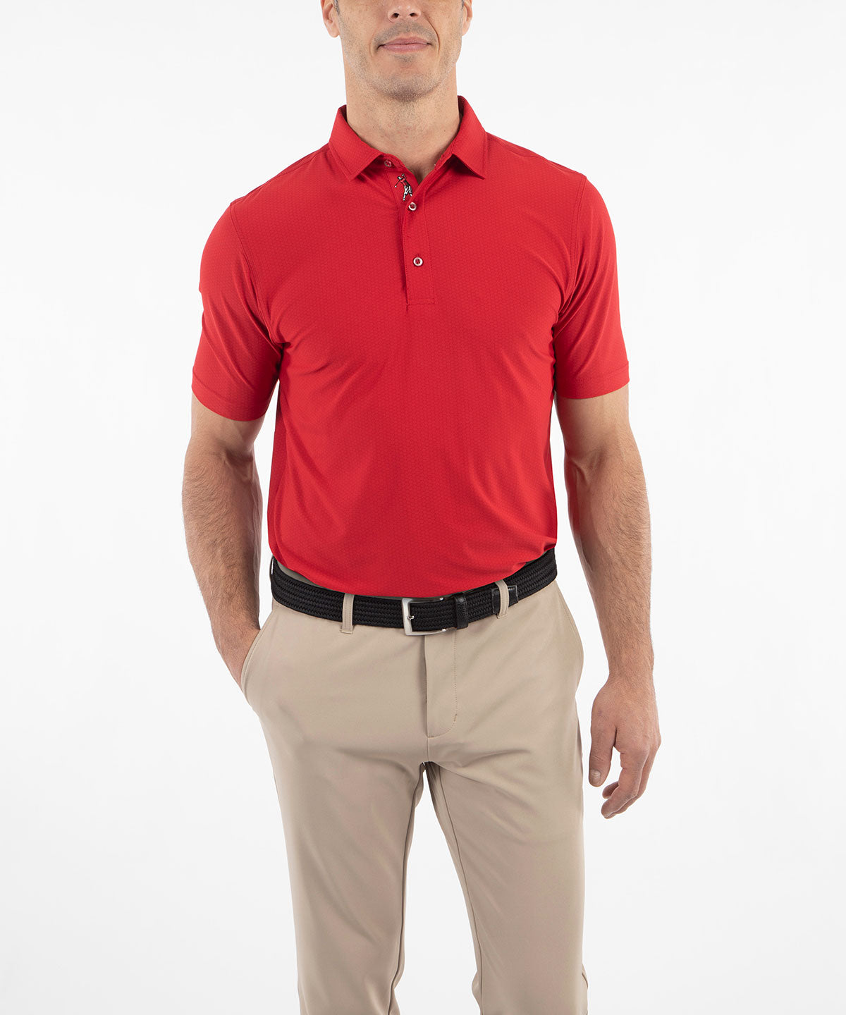 Performance Jersey Balata Print Polo