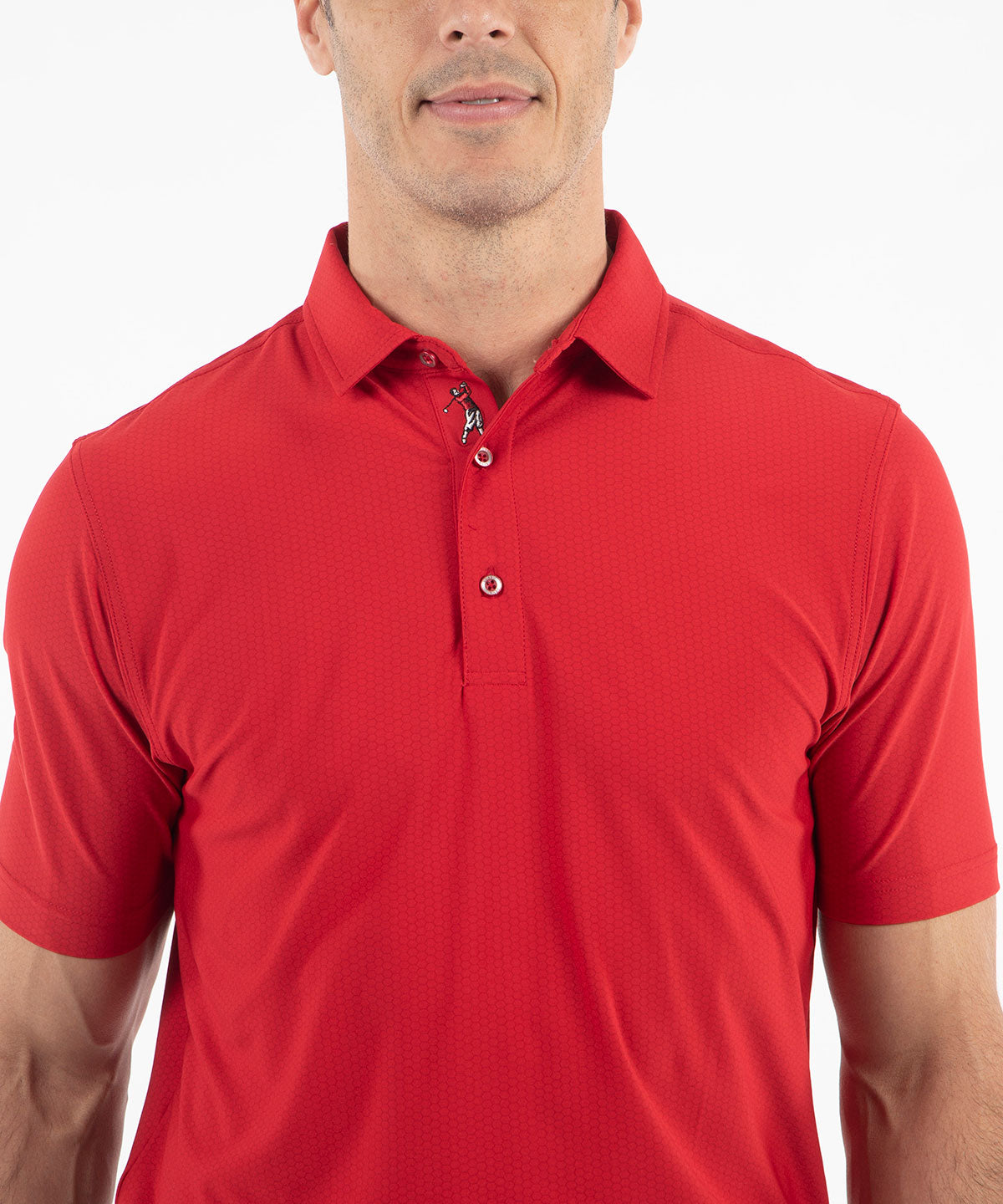 Performance Jersey Balata Print Polo