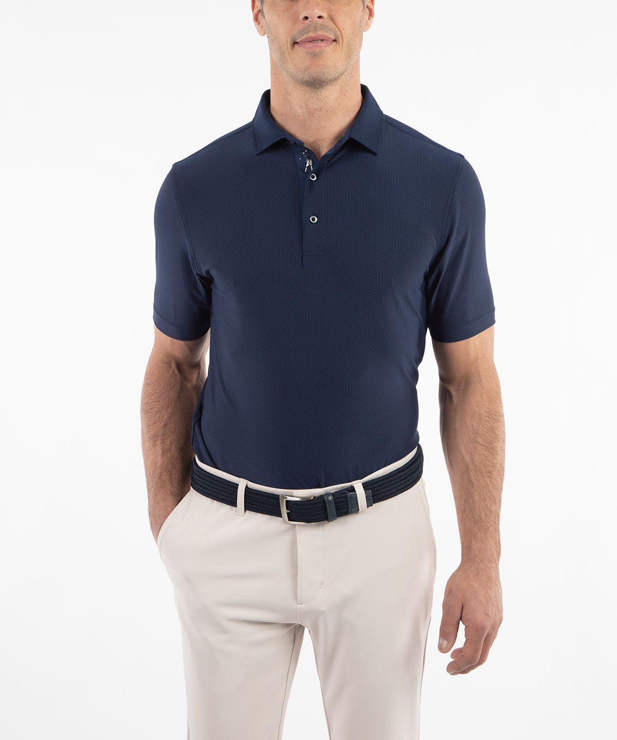 Performance Jersey Balata Print Polo