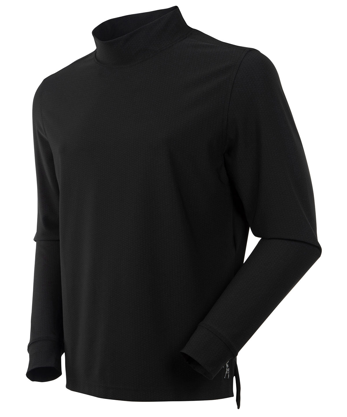 Performance Jersey Balata Long-Sleeve Mock Neck T-Shirt