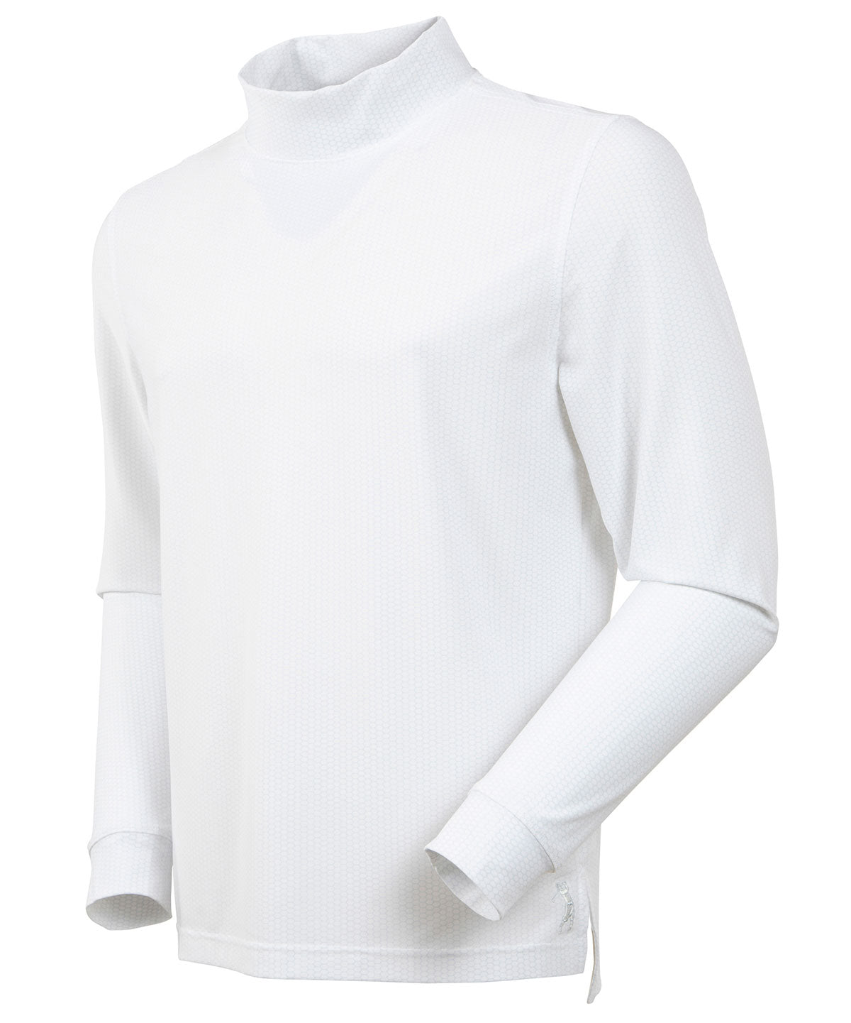 Performance Jersey Balata Long-Sleeve Mock Neck T-Shirt