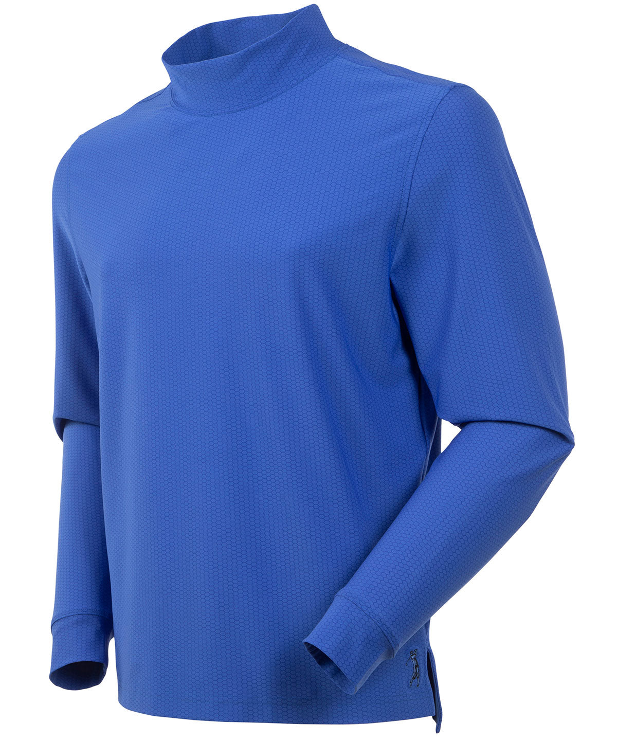 Performance Jersey Balata Long-Sleeve Mock Neck T-Shirt