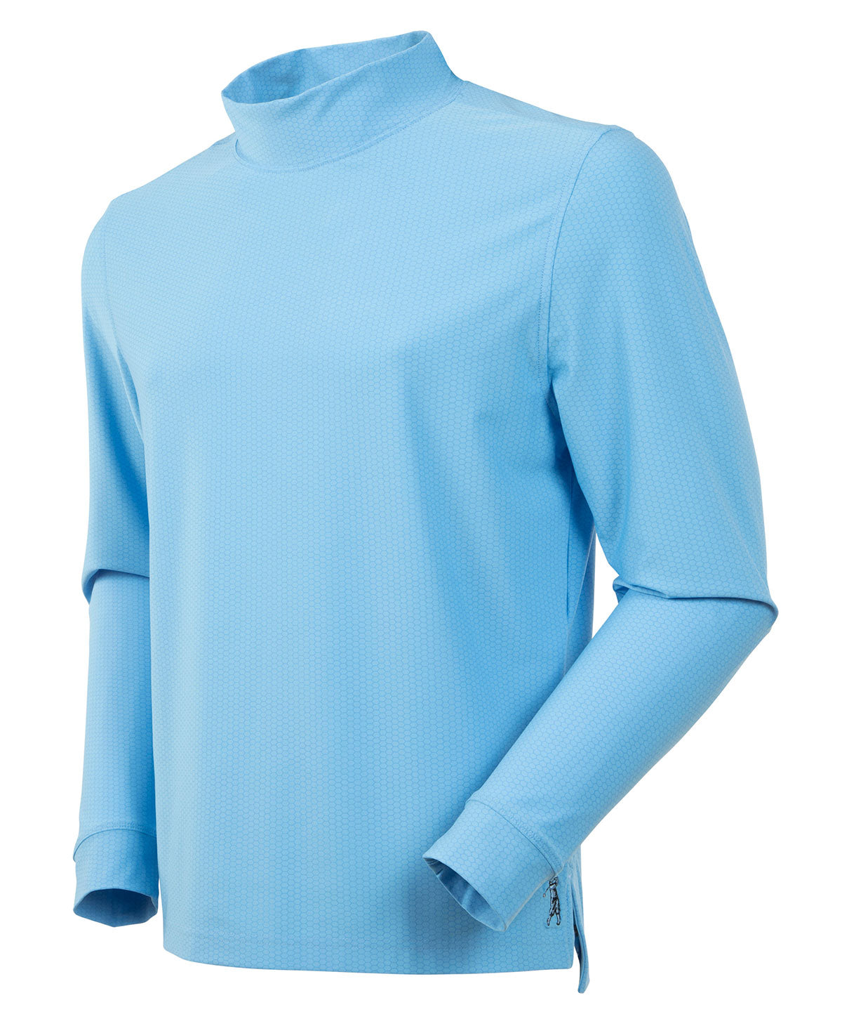 Performance Jersey Balata Long-Sleeve Mock Neck T-Shirt