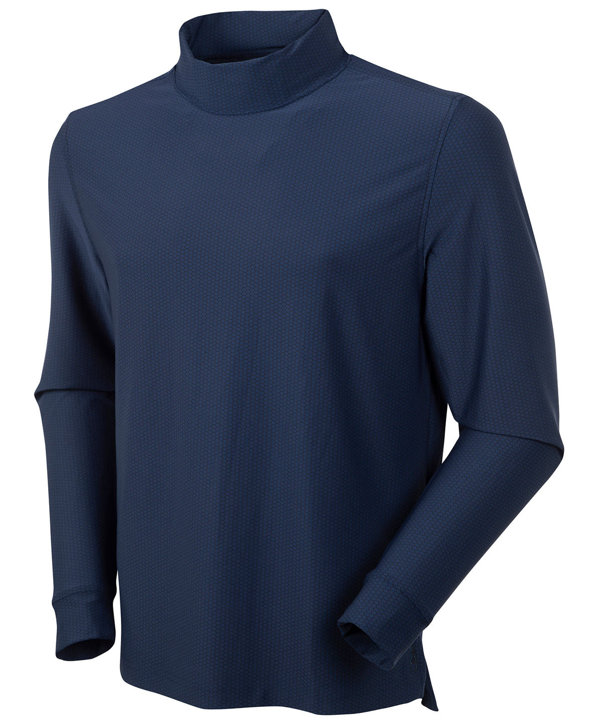 Performance Jersey Balata Long-Sleeve Mock Neck T-Shirt