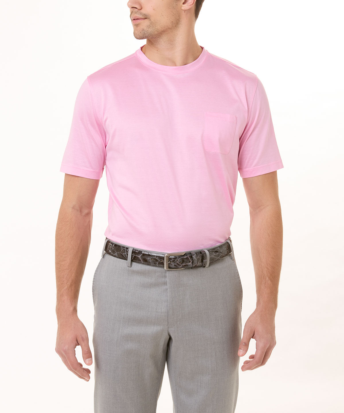 Heritage Italian Cotton Solid Tee Shirt
