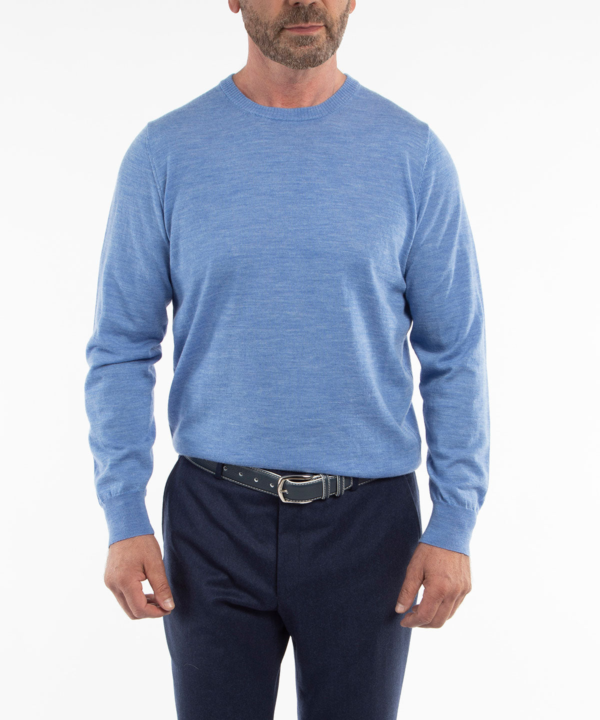 Signature Ultra Light 100% Merino Wool Crewneck Sweater