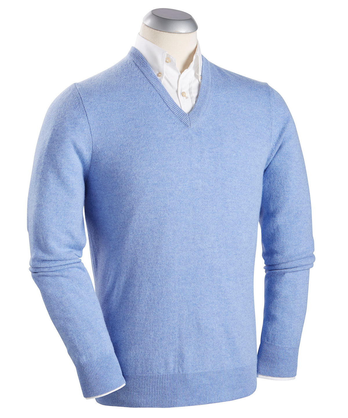 Heritage 100% Italian Cashmere V-Neck Sweater