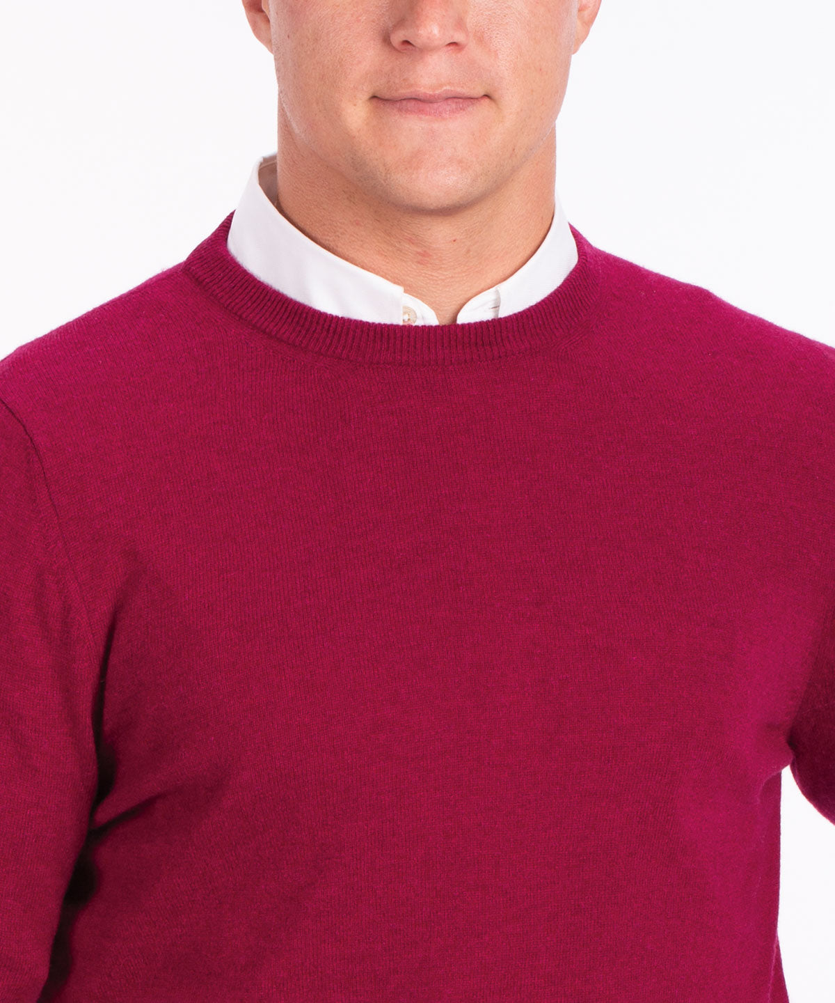 Heritage Italian 100% Cashmere Crew Neck Sweater
