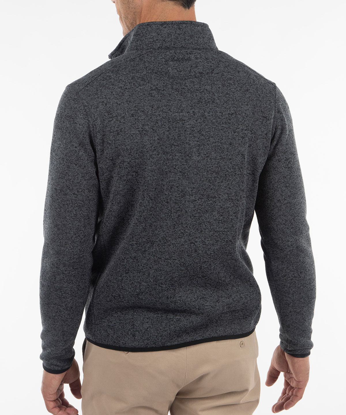 Performance Heathered Full Zip Fleece Jacket
