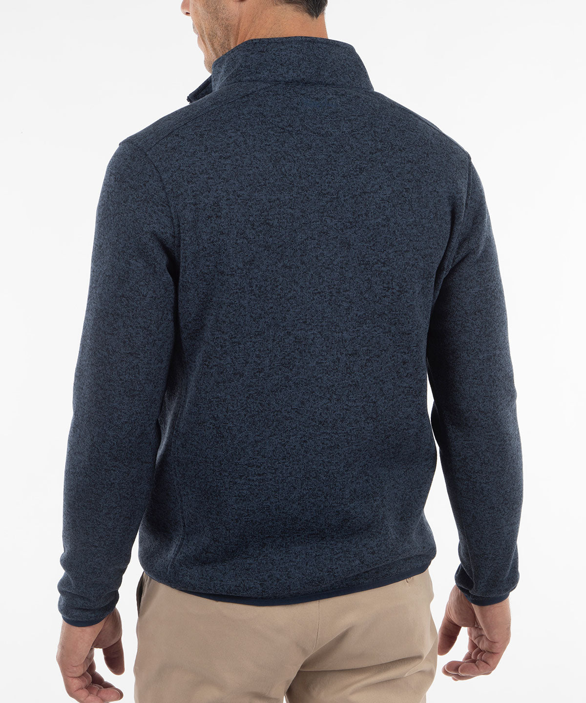 Performance Heathered Full Zip Fleece Jacket