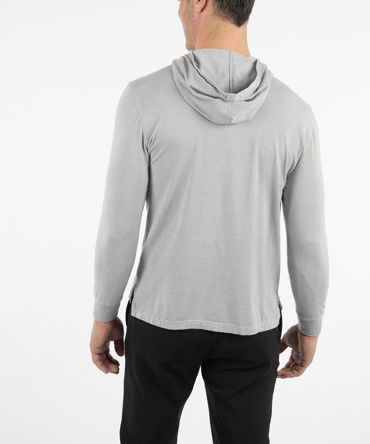 Signature Liquid Stretch Cotton Long-Sleeve Hoodie