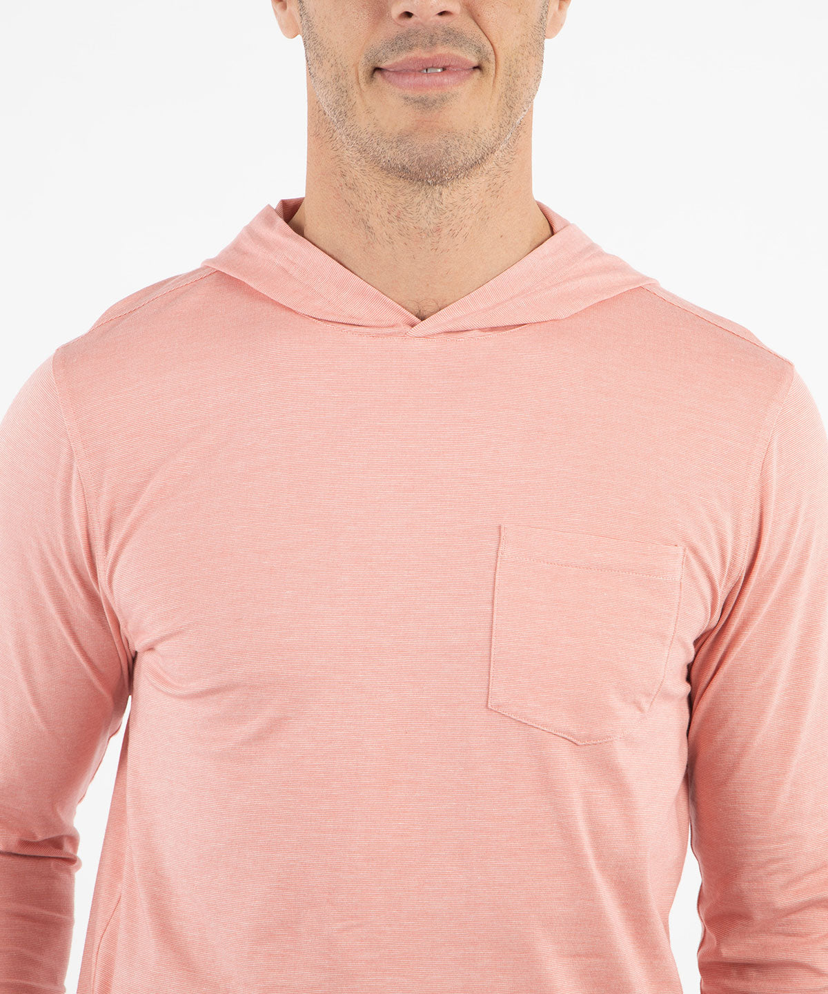 Signature Liquid Stretch Cotton Long-Sleeve Hoodie