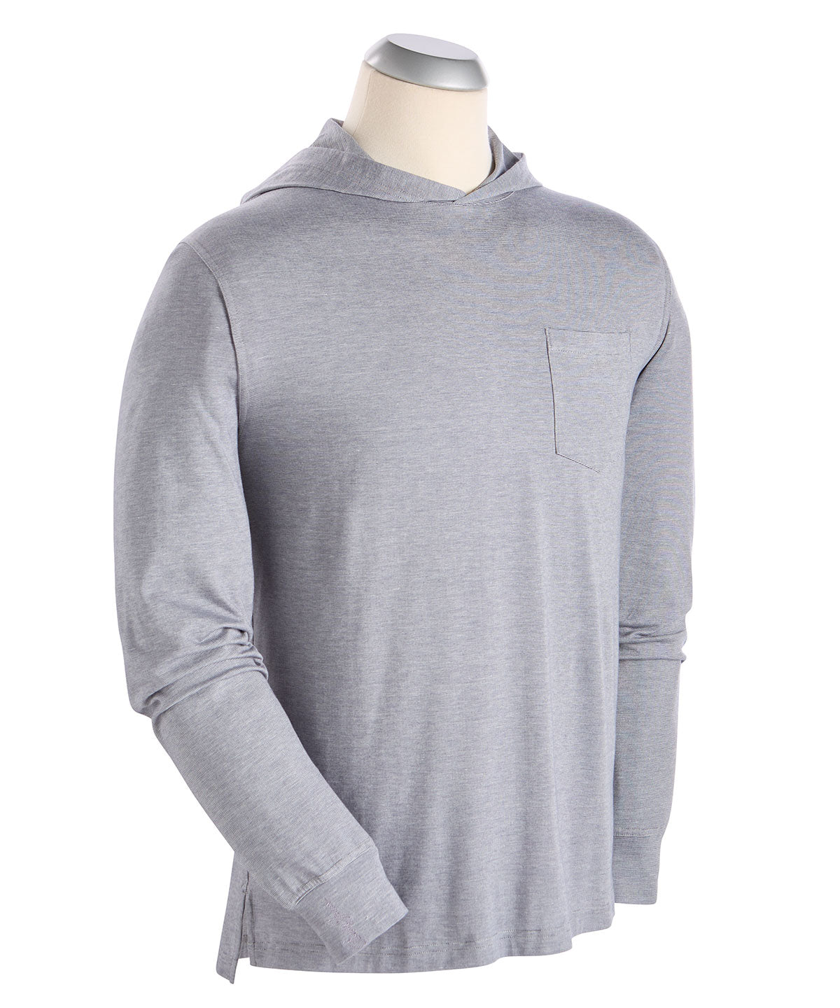 Signature Liquid Stretch Cotton Long-Sleeve Hoodie