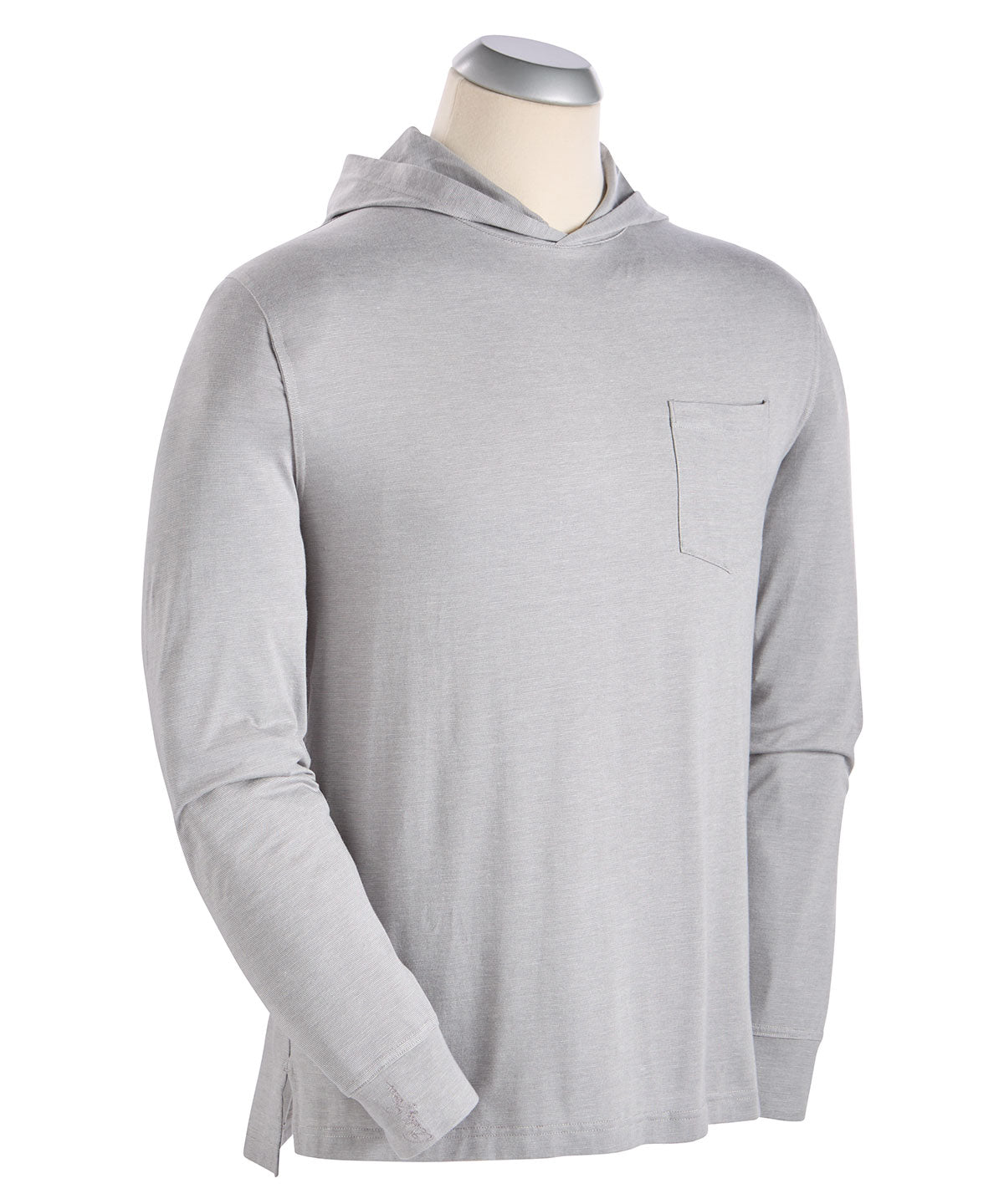 Signature Liquid Stretch Cotton Long-Sleeve Hoodie