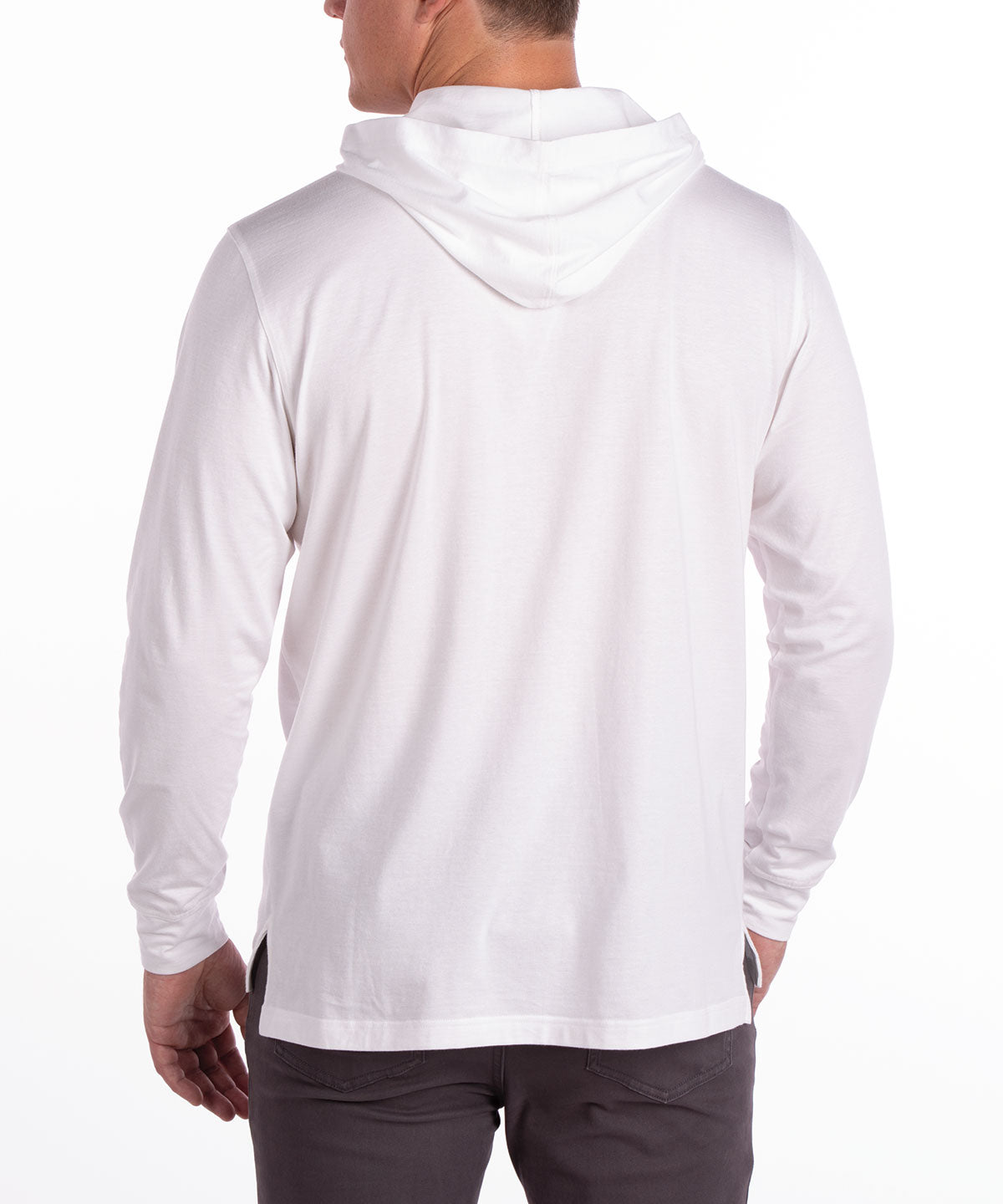 Signature Liquid Stretch Cotton Long-Sleeve Hoodie
