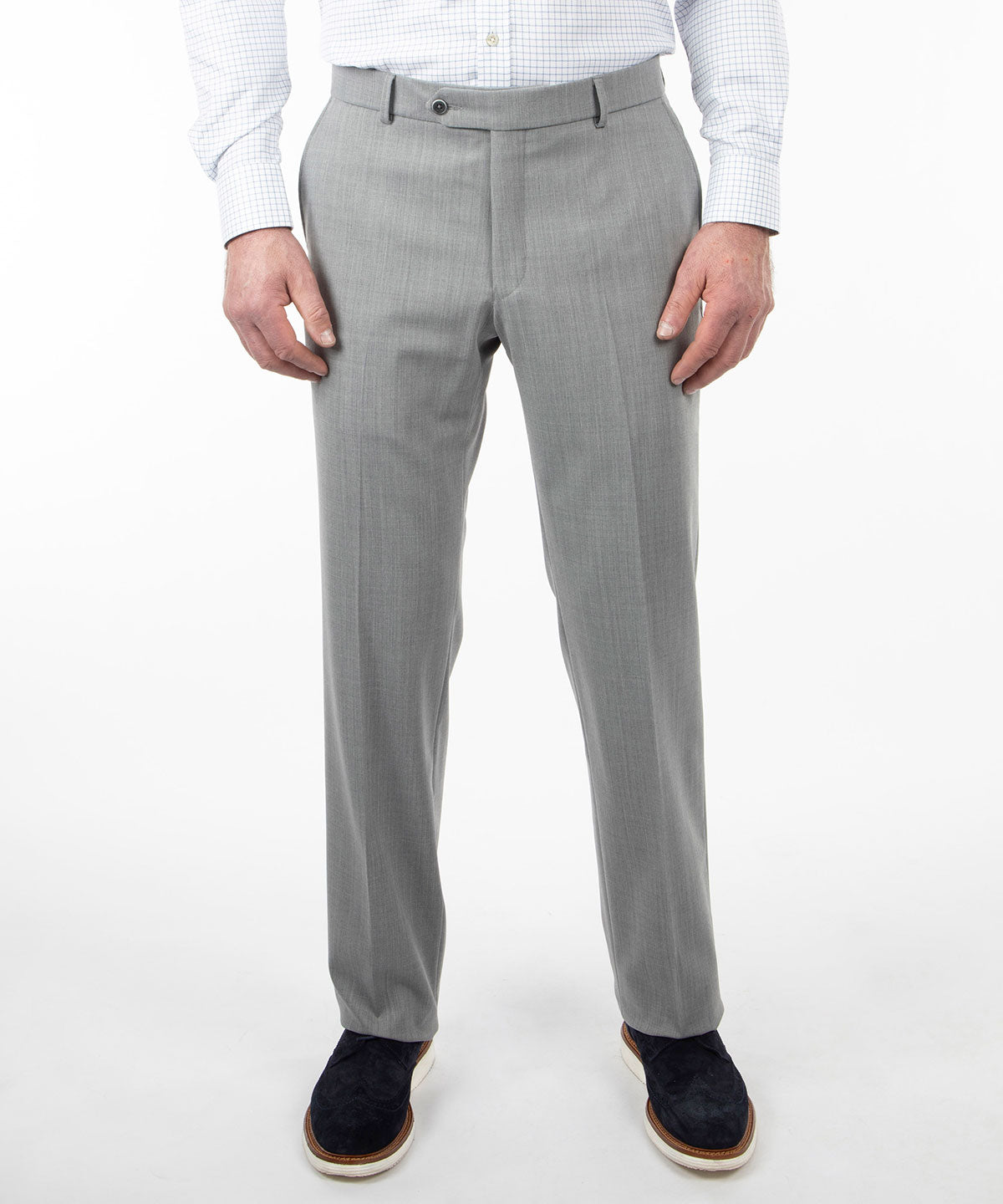 Signature Bi-Stretch Serge Wool Pants