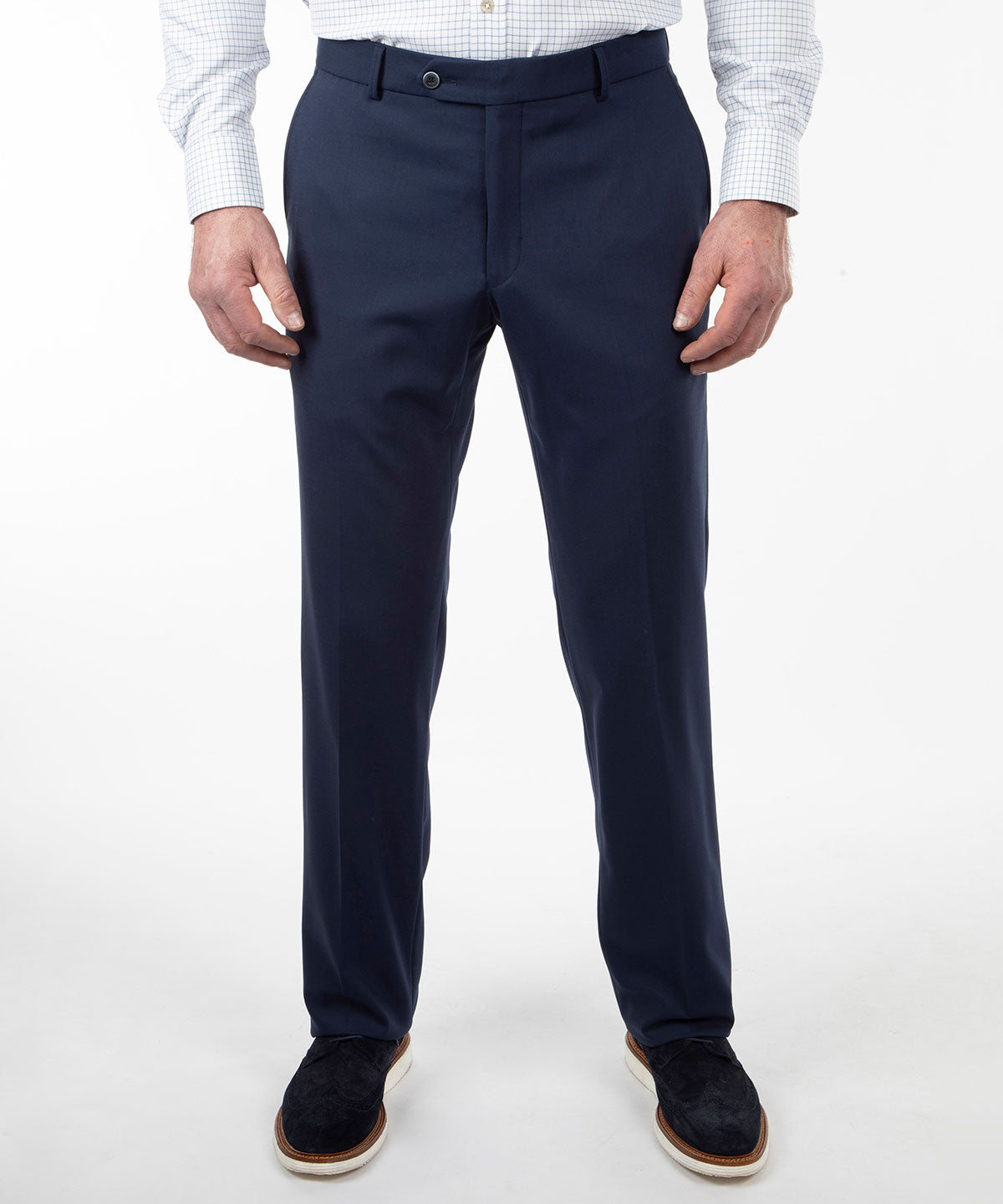 Signature Bi-Stretch Serge Wool Pants