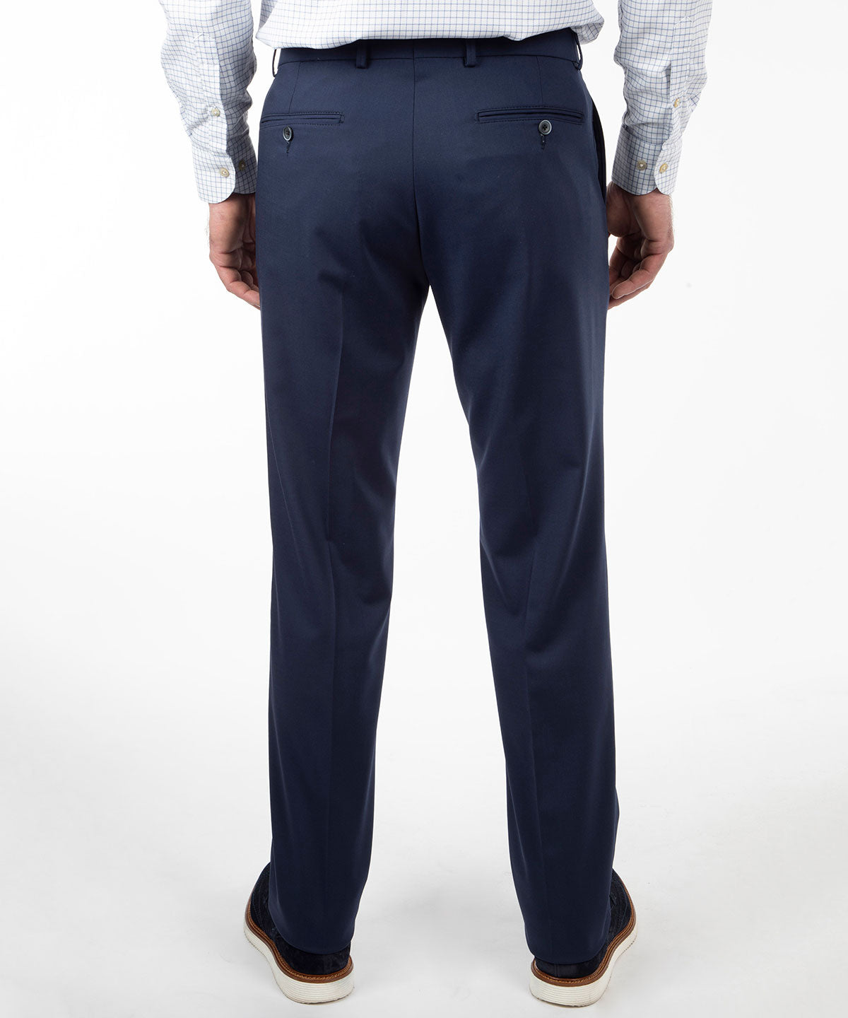 Signature Bi-Stretch Serge Wool Pants