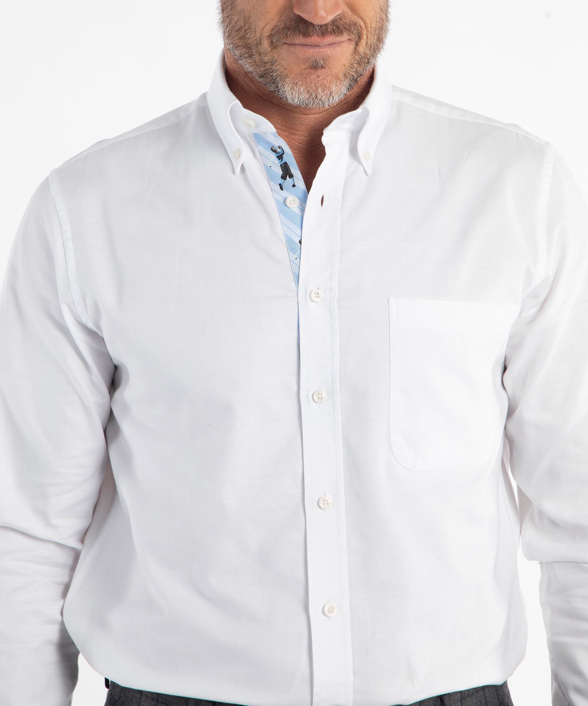 Signature 100% Cotton Oxford Solid Button-Down Shirt