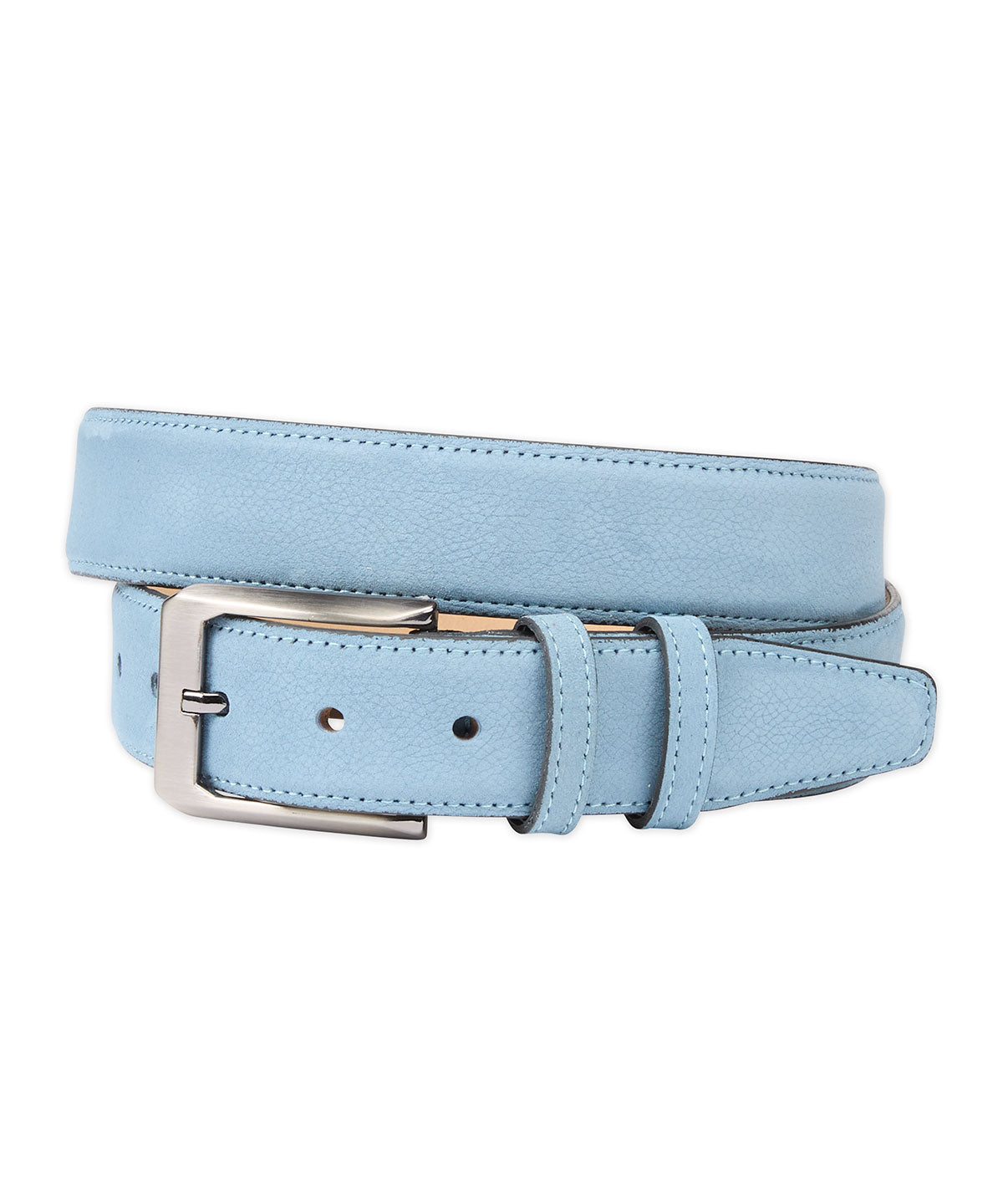 Suede Calfskin Leather Belt