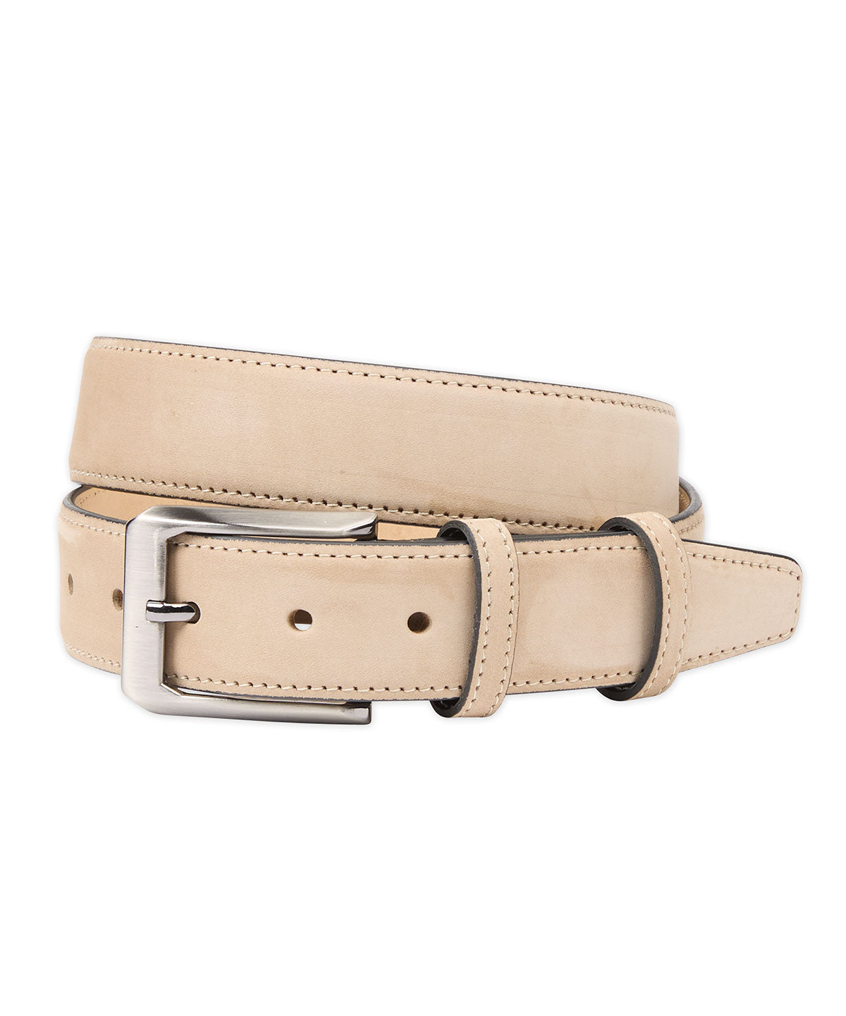 Suede Calfskin Leather Belt
