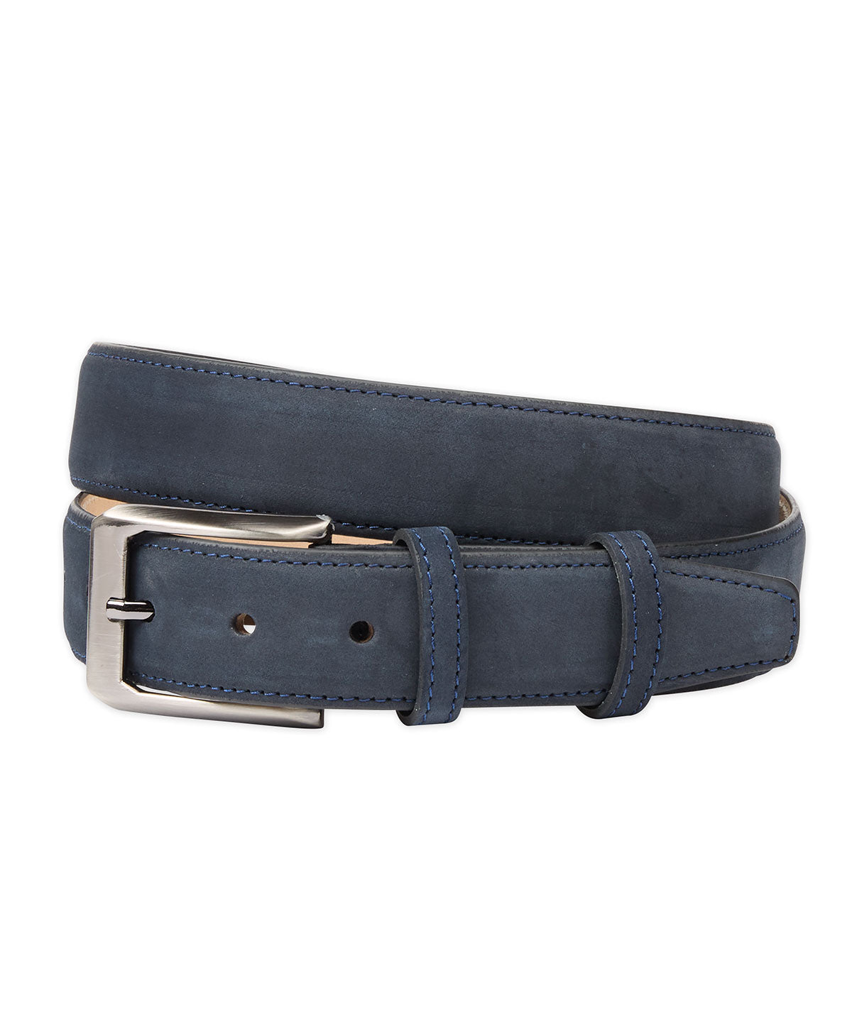Suede Calfskin Leather Belt