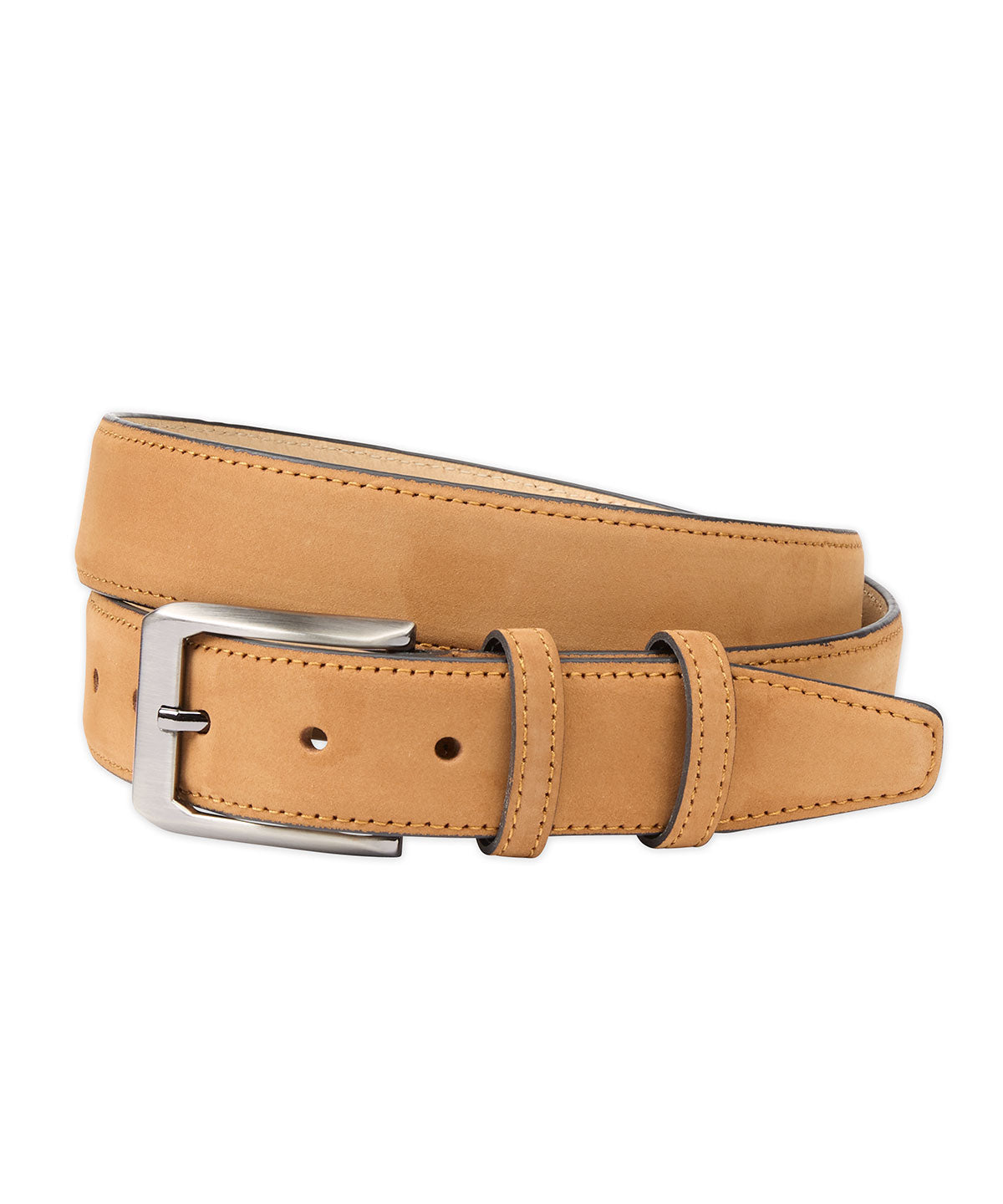 Suede Calfskin Leather Belt
