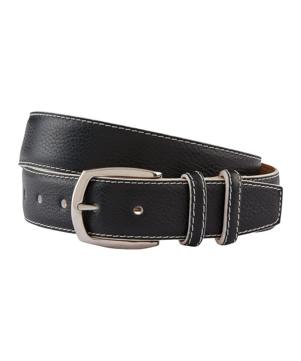 Pebbled Calf Belt