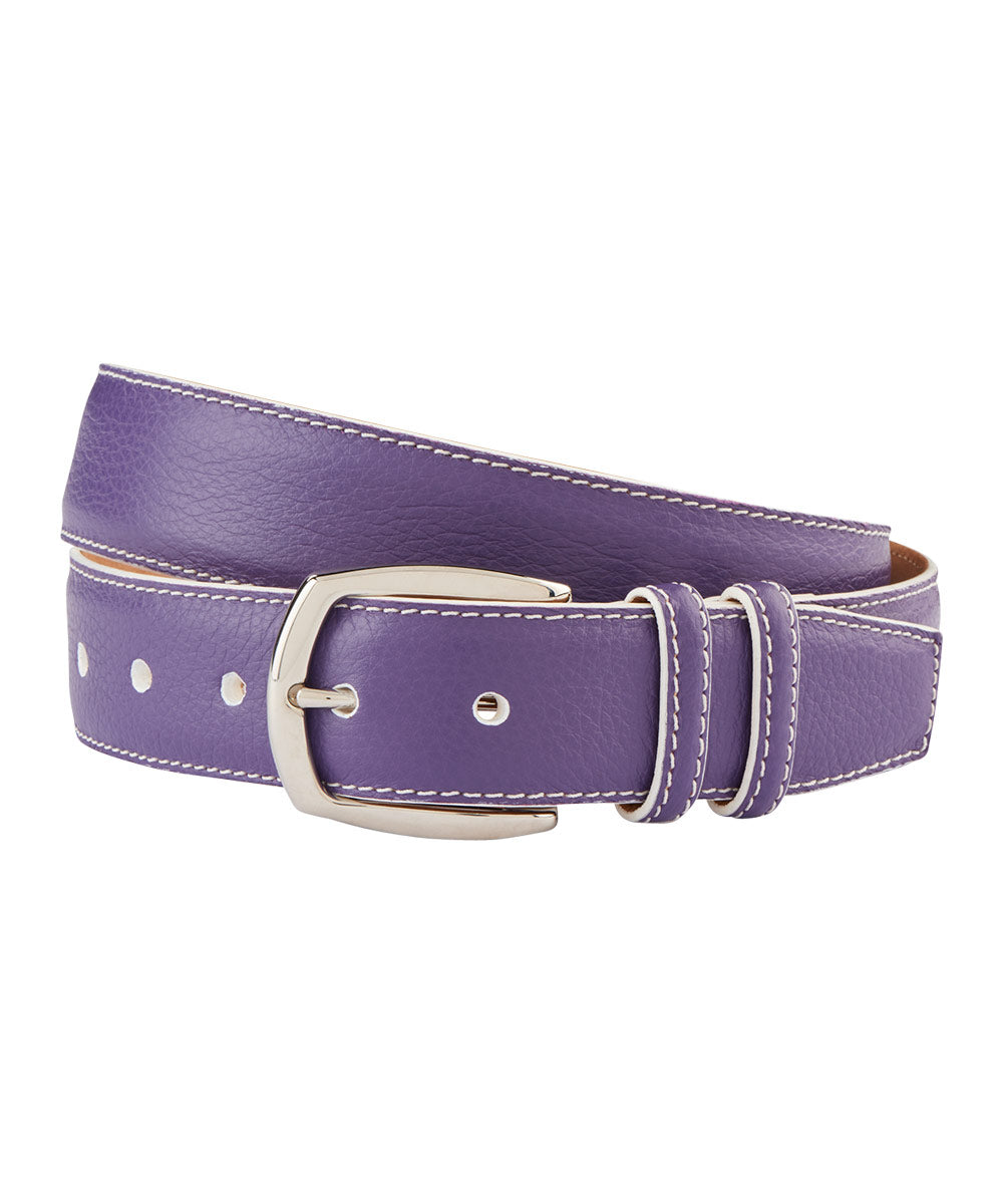 Pebbled Calf Belt