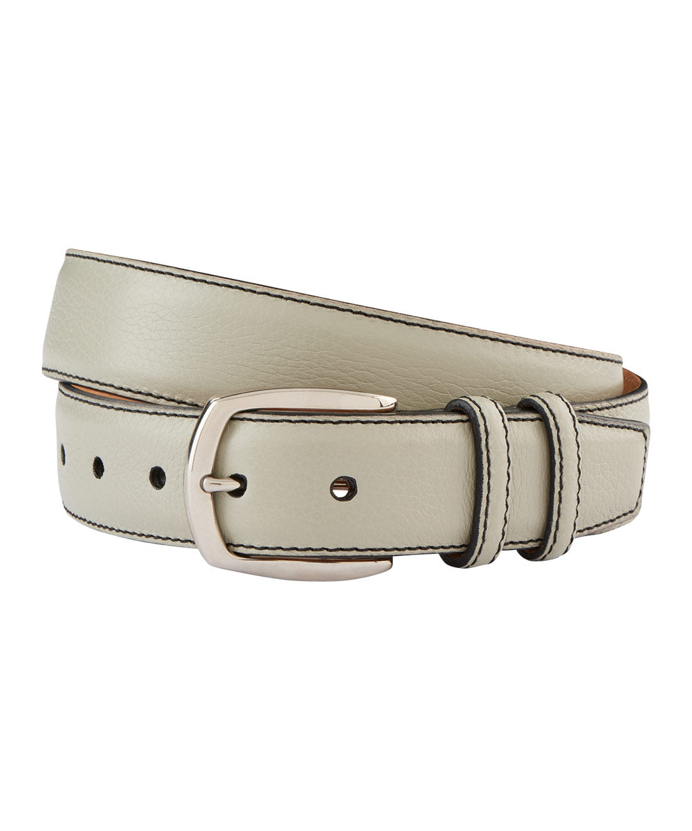 Pebbled Calf Belt