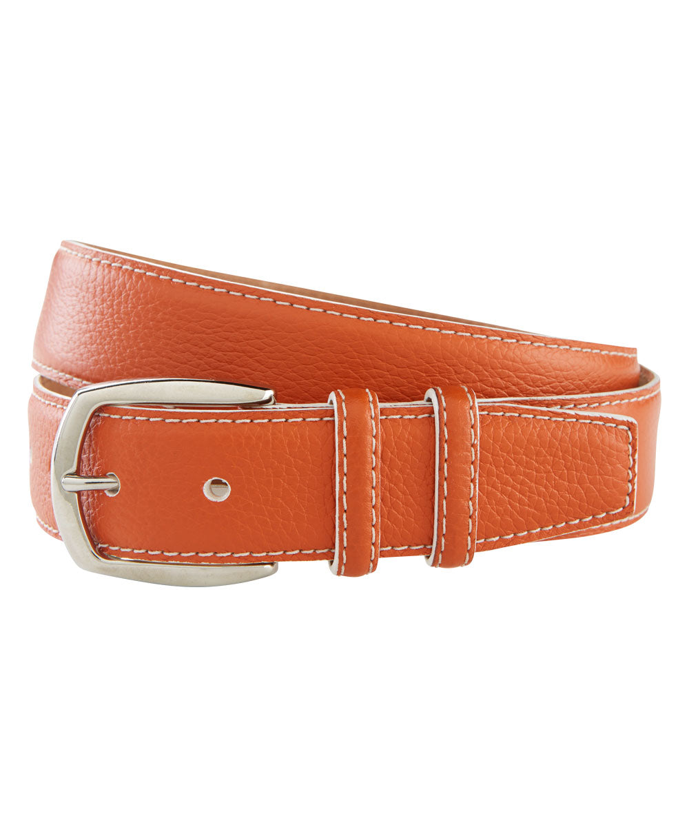 Pebbled Calf Belt