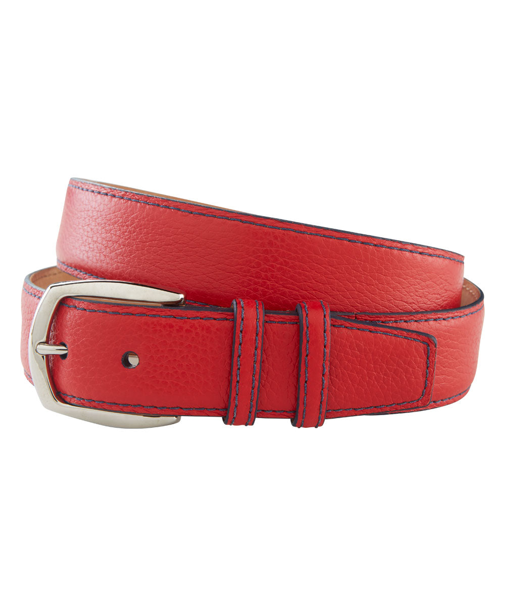 Pebbled Calf Belt